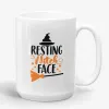 Resting Witch Face - Funny Halloween Mug- Photo 1