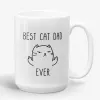 Best Cat Dad - Funny Gift For Cat Lover, Father's Day Gift Mug- Photo 1