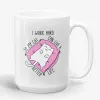 I work hard so my cat can have a better life, funny crazy cat lady mug- Photo 1