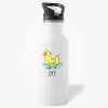 Duck Off Water Bottle - sassy quote rude water bottle- Photo 0