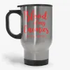 Blood Of My Enemies JK It's Coffee, 11oz funny joke coffee travel mug, office travel mug, coworker gift- Photo 1