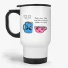 Hot-Tea, 11oz funny lovers pun coffee travel mug- Photo 0