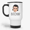 Bitchin', 11oz Eleven fan's coffee travel mug, gift for her, gift for him, stranger things travel mug- Photo 1