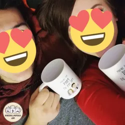 Review photo by Shauna - You Are My Pam/Jim - Couple Gift Mugs Set for Lovers 