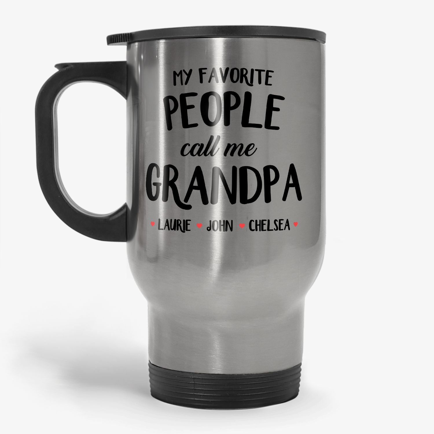 My Favorite People Call Me Grandpa Custom Engraved YETI Tumbler