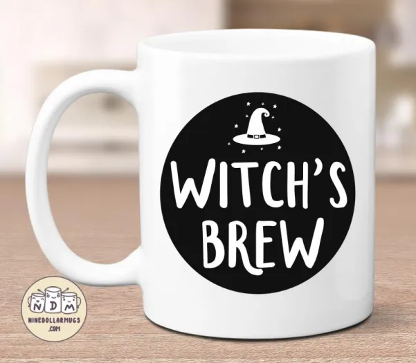 Witch's Brew - Halloween Mug, Halloween Decor