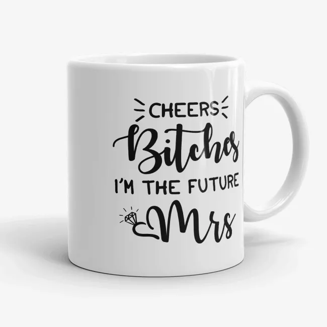 Future Mrs - Funny Mug, Gift for Bride-to-Be - Image 