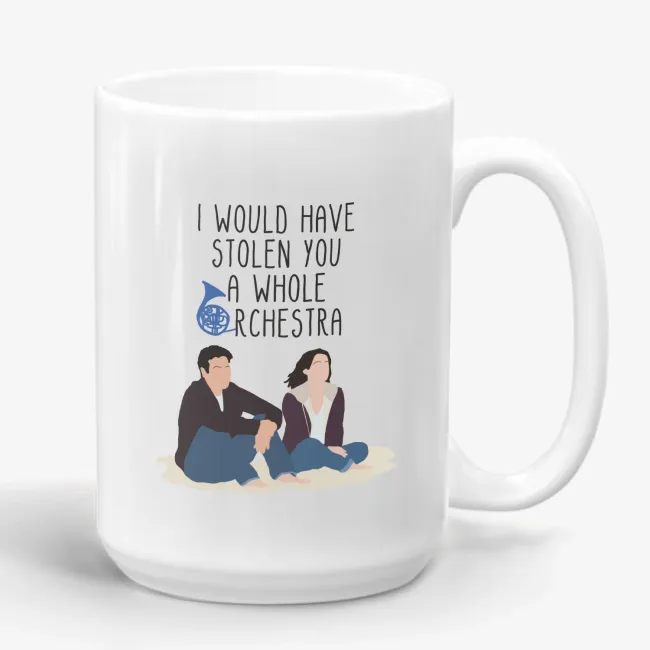 I Would Have Stolen You A Whole Orchestra, Ted And Robin Mug - Image 