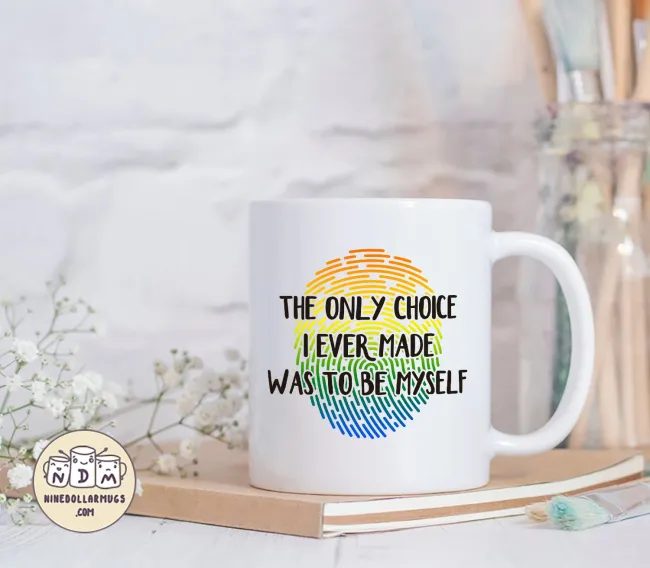 LGBT Mug - Choice To Be Myself - Photo 3