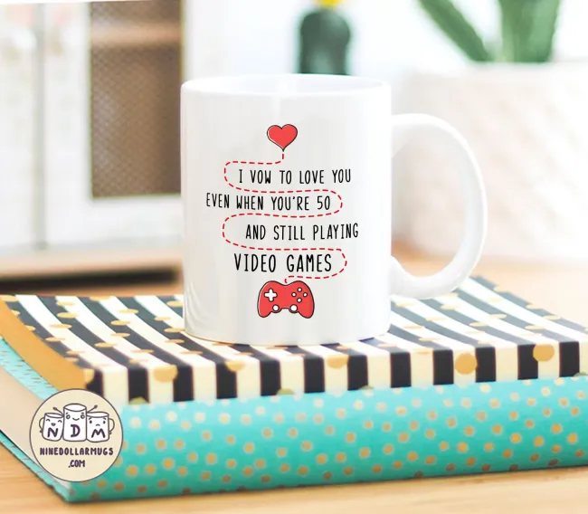 I Vow to Love You - Funny Saying Gift Mug for Boyfriend - Photo 4