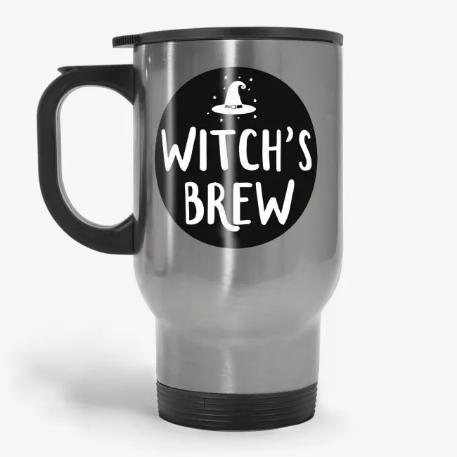 Witch's Brew - Halloween Travel Mug, Halloween Decor - Image 